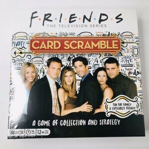 Friends The Television Series Card Scramble A Game of Collection & Strategy- NEW